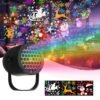 Joytutus LED Christmas Projection Lamp 5V/1A with 16 Patterns USB Powered for Home & Car Use Dynamic Stage Projector for Holiday Party Atmosphere